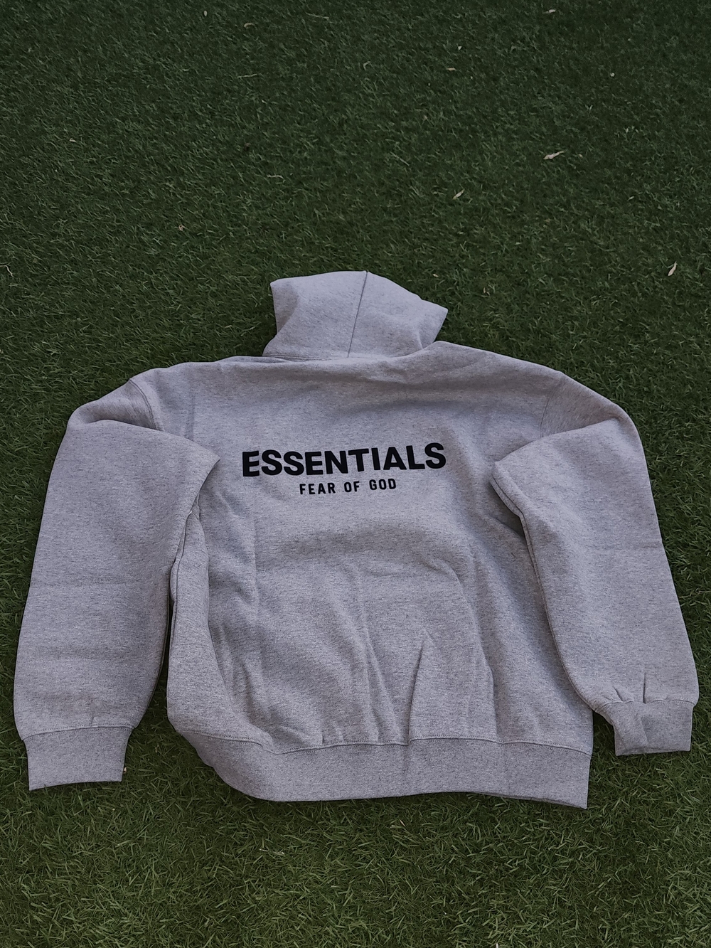 ESSENTIALS Dark Oatmeal Sweatshirt - Gray